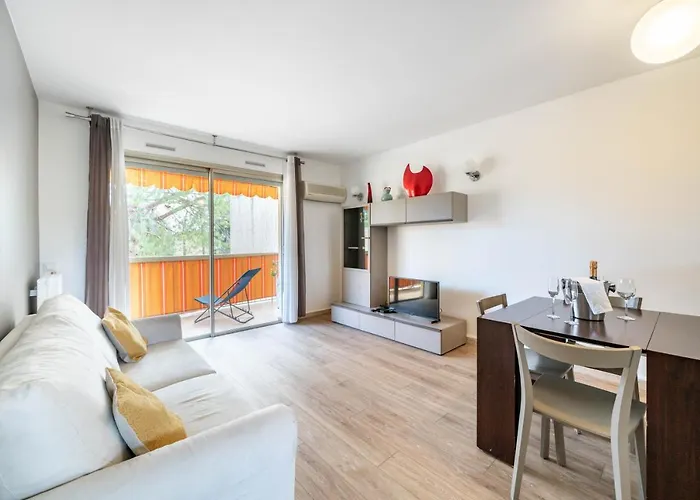 Hello Cote D'azur - Spacieux 2pieces A5min De Plages Apartman Antibes