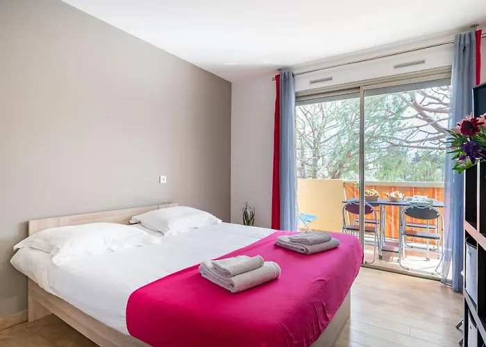 Hello Cote D'azur - Spacieux 2pieces A5min De Plages Αντίμπ